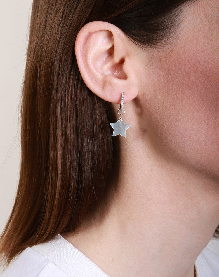 Estelle Earring Charm in Silver
